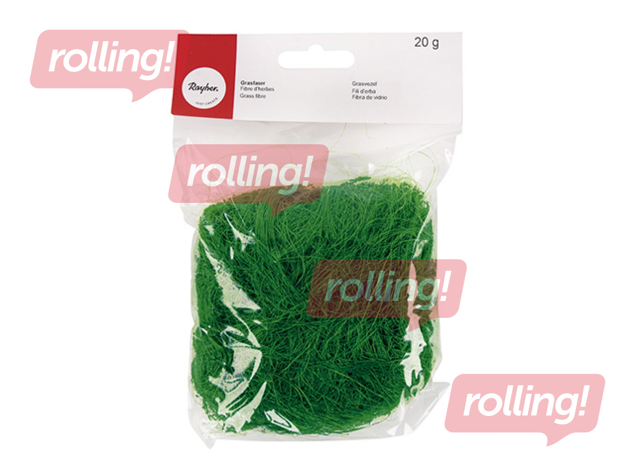 Sisalnöör, tumeroheline, 20g