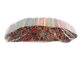 Construction sticks, coloured, 1000 pcs.