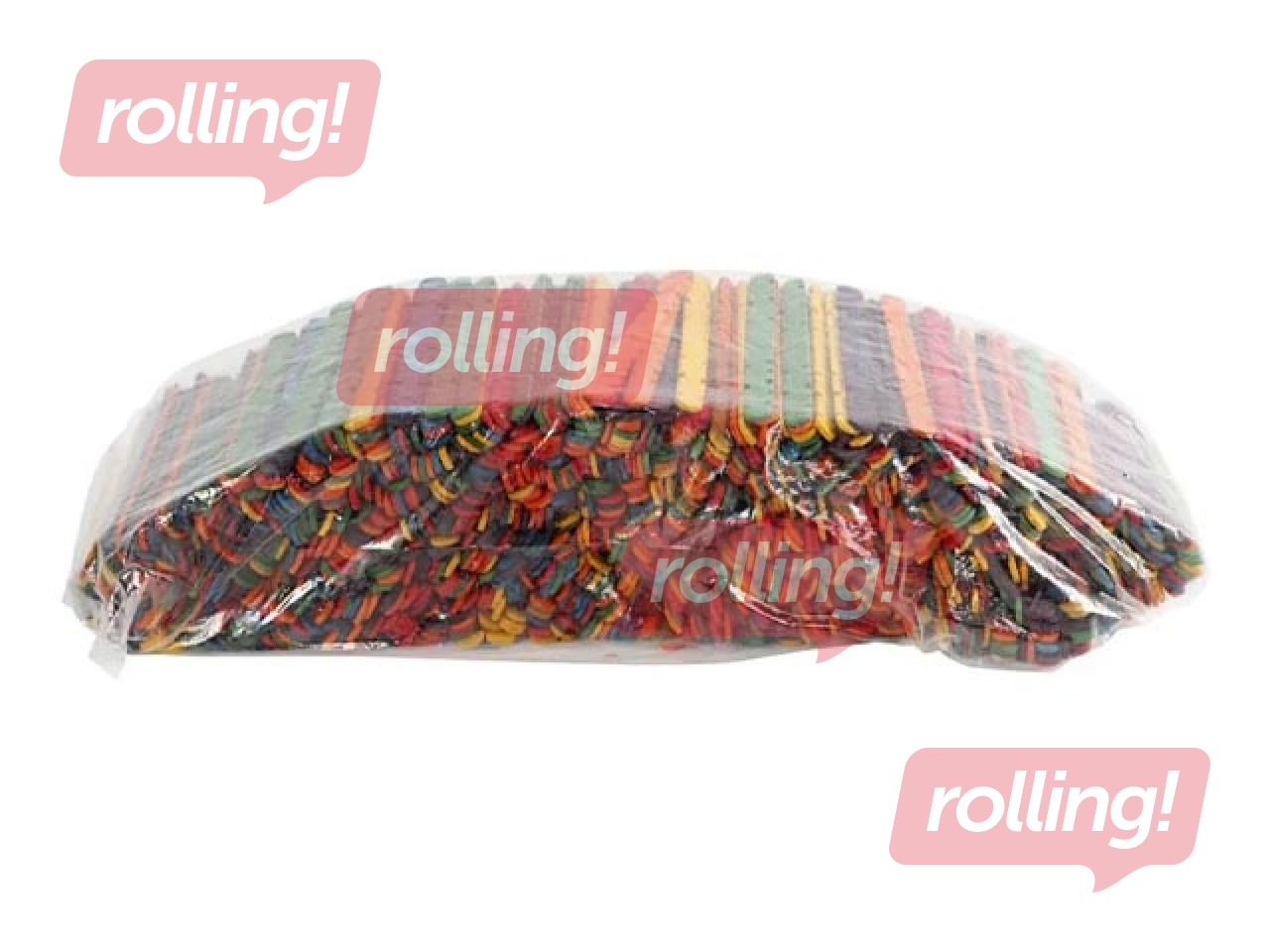 Construction sticks, coloured, 1000 pcs.