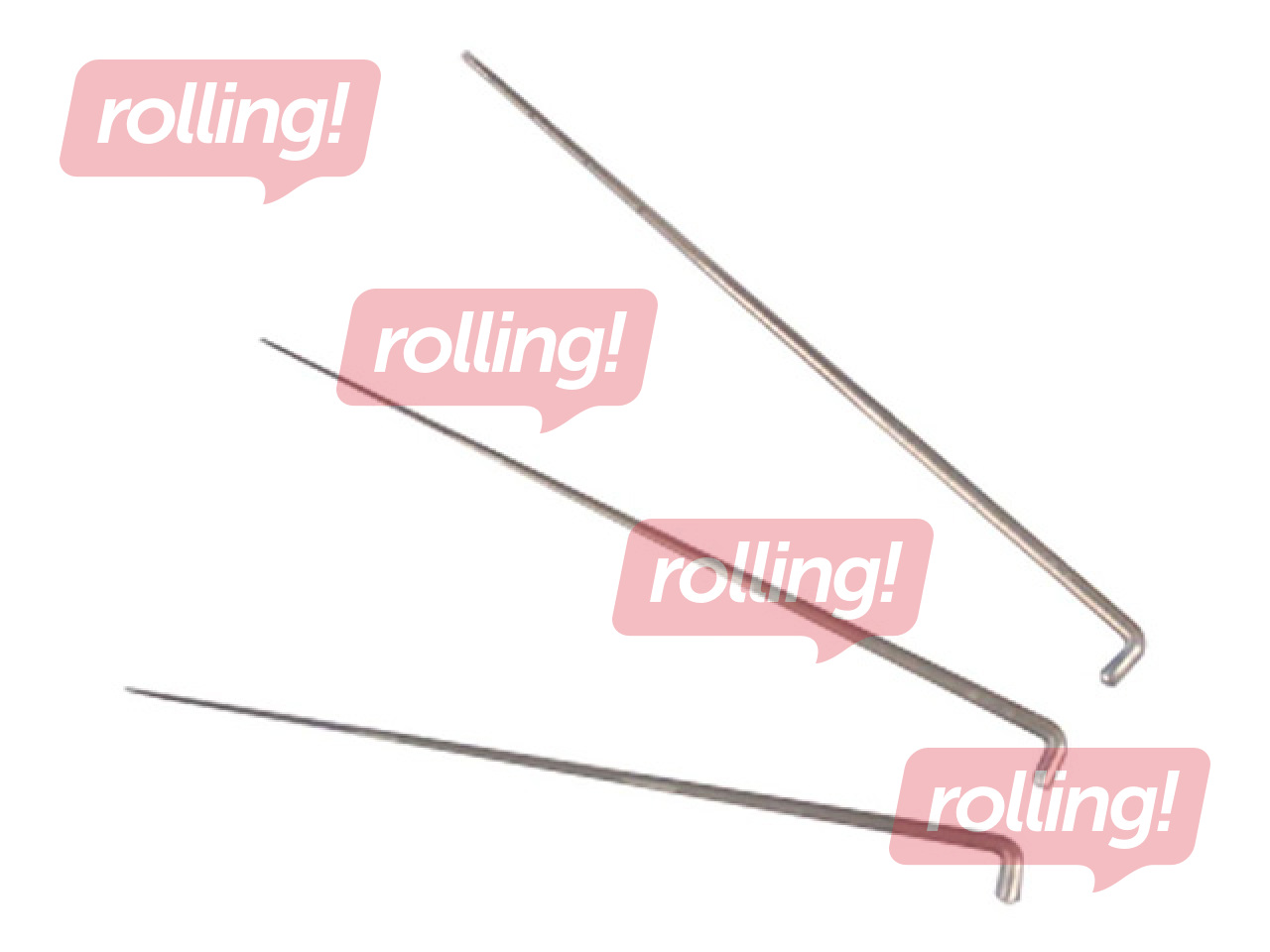 Viltimisnõelte komplekt, 3 tüüpi, 75mm, 3 tk.