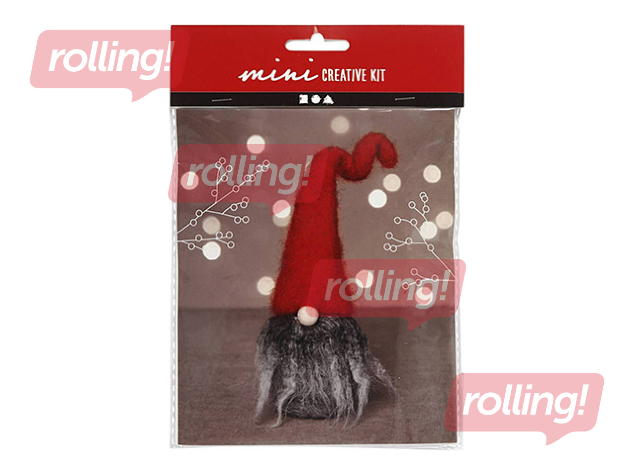SALE Loominguline komplekt Mini Craft Kit, Christmas Gnome