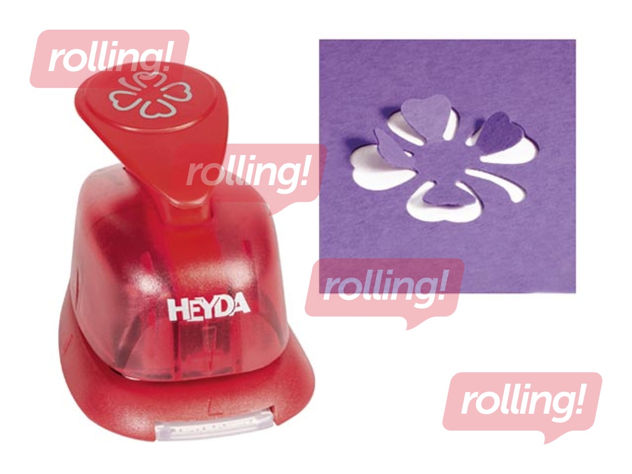 Väike auguraud, ristikheinaleht