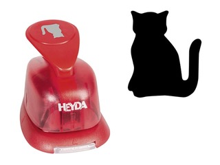 Dekoratīvais caurumsitējs mazais, kaķis