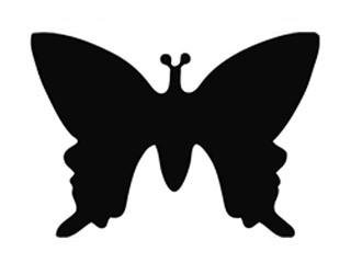 Craft punch large, Butterfly