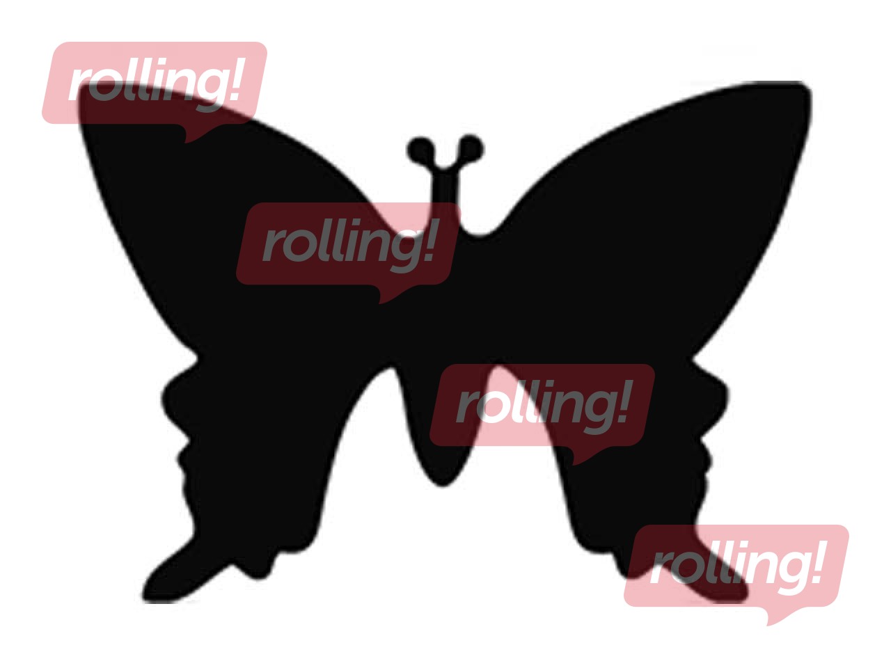 Craft punch large, Butterfly