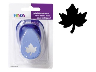 Decorative hole punch large, Maple leaf