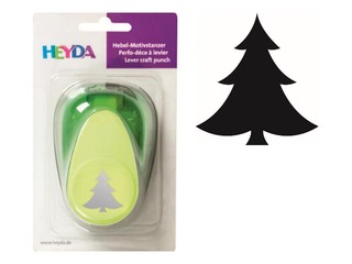 Decorative hole punch, Christmas tree, 38mm