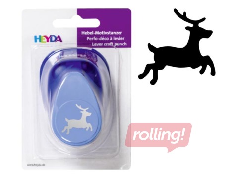 Dekoratiivne auguraud Heyda, hirv, 25mm