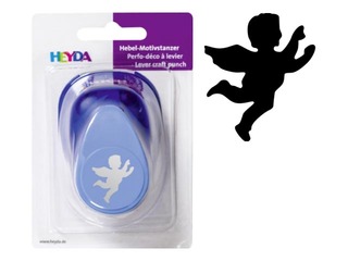 Decorative hole punch Heyda, angel, 25mm