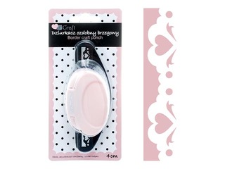 Motīvu caurumotājs malām Heart, motīvs izmērs 4 cm