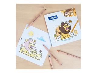 Colouring book Milan Wild safari