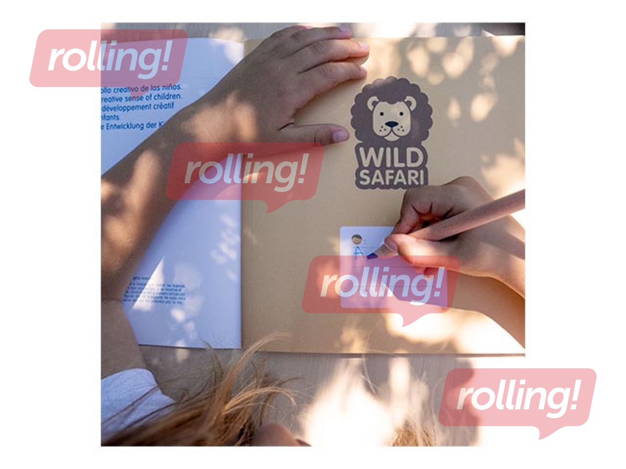 Colouring book Milan Wild safari
