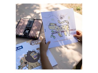 Krāsojamā grāmata Milan Wild safari
