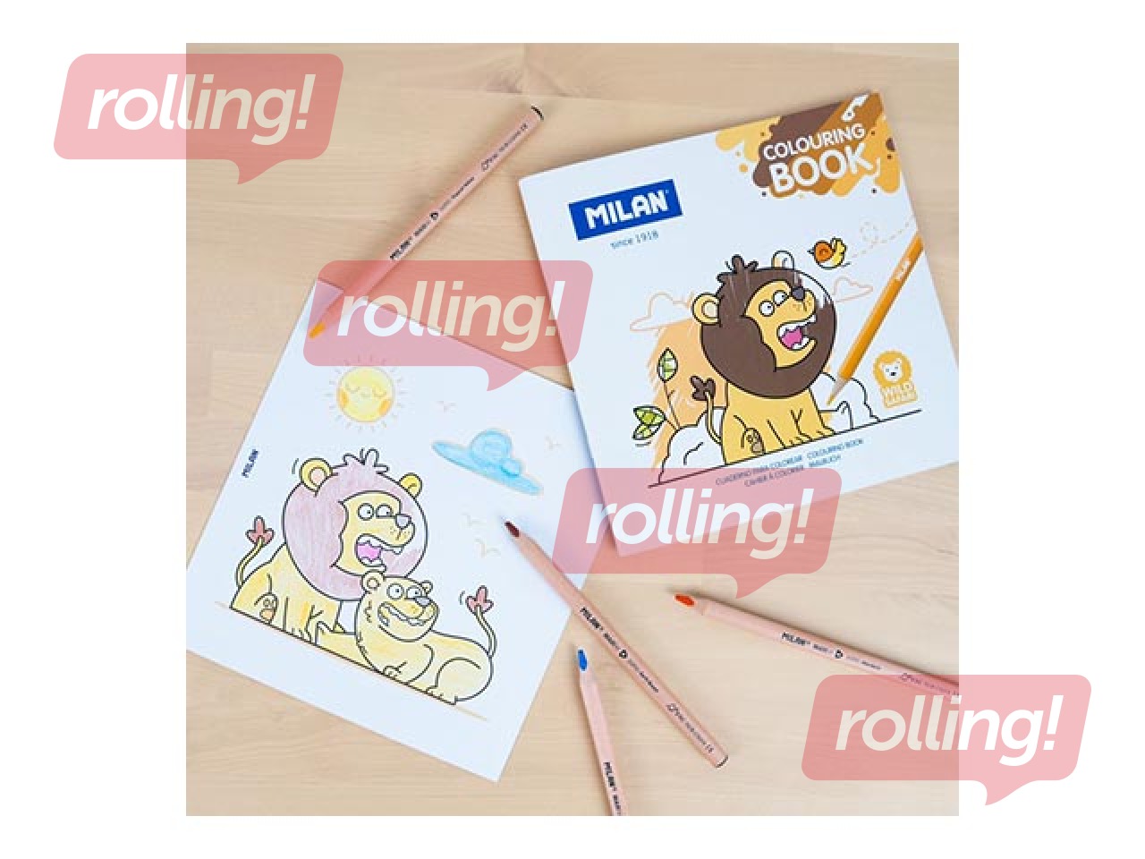 Värvimisraamat Milano Wild safari