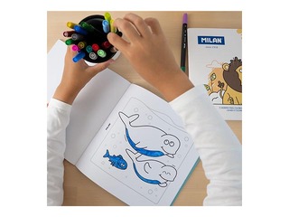 Colouring book Milan Blue Odyssey