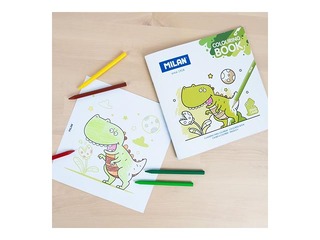 Colouring book Milan Dino Land