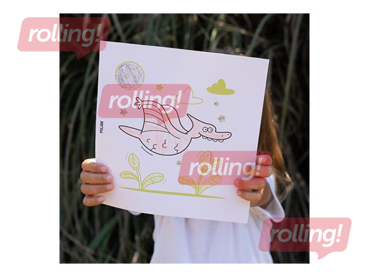 Colouring book Milan Dino Land