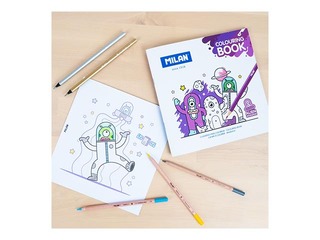 Värvimisraamat Milan Alien Invasion