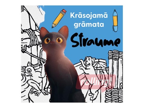 Coloring book Straume, 32 pages