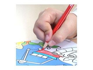 Colouring book with stickers Milan, Blue Odissey