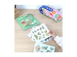 Раскраска с наклейками Milan, Green & Grow