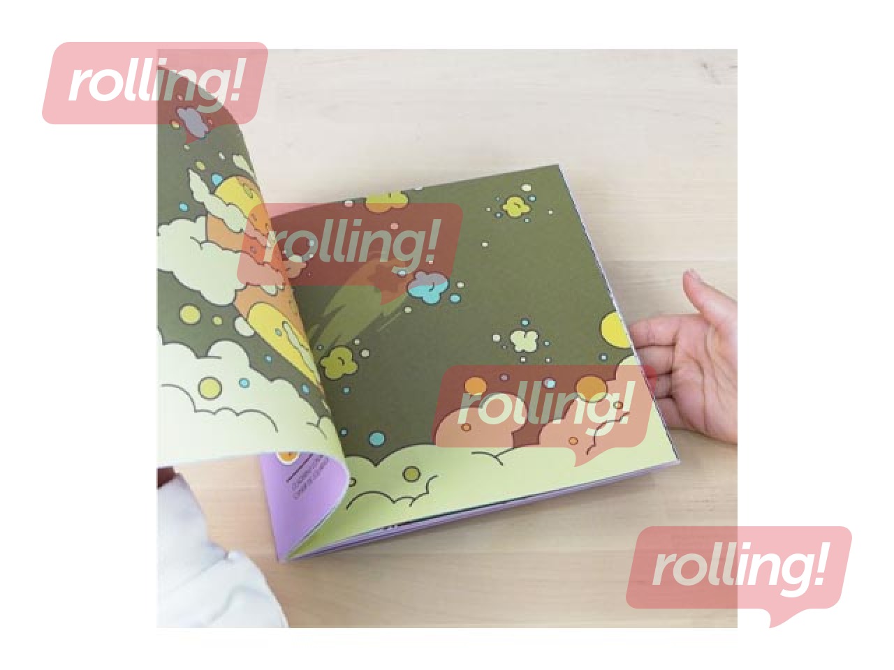 Värviraamat kleepsudega Milan, Alien Invasion