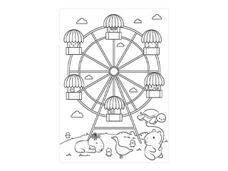 Colouring book Happy Color, Kapi Fun 