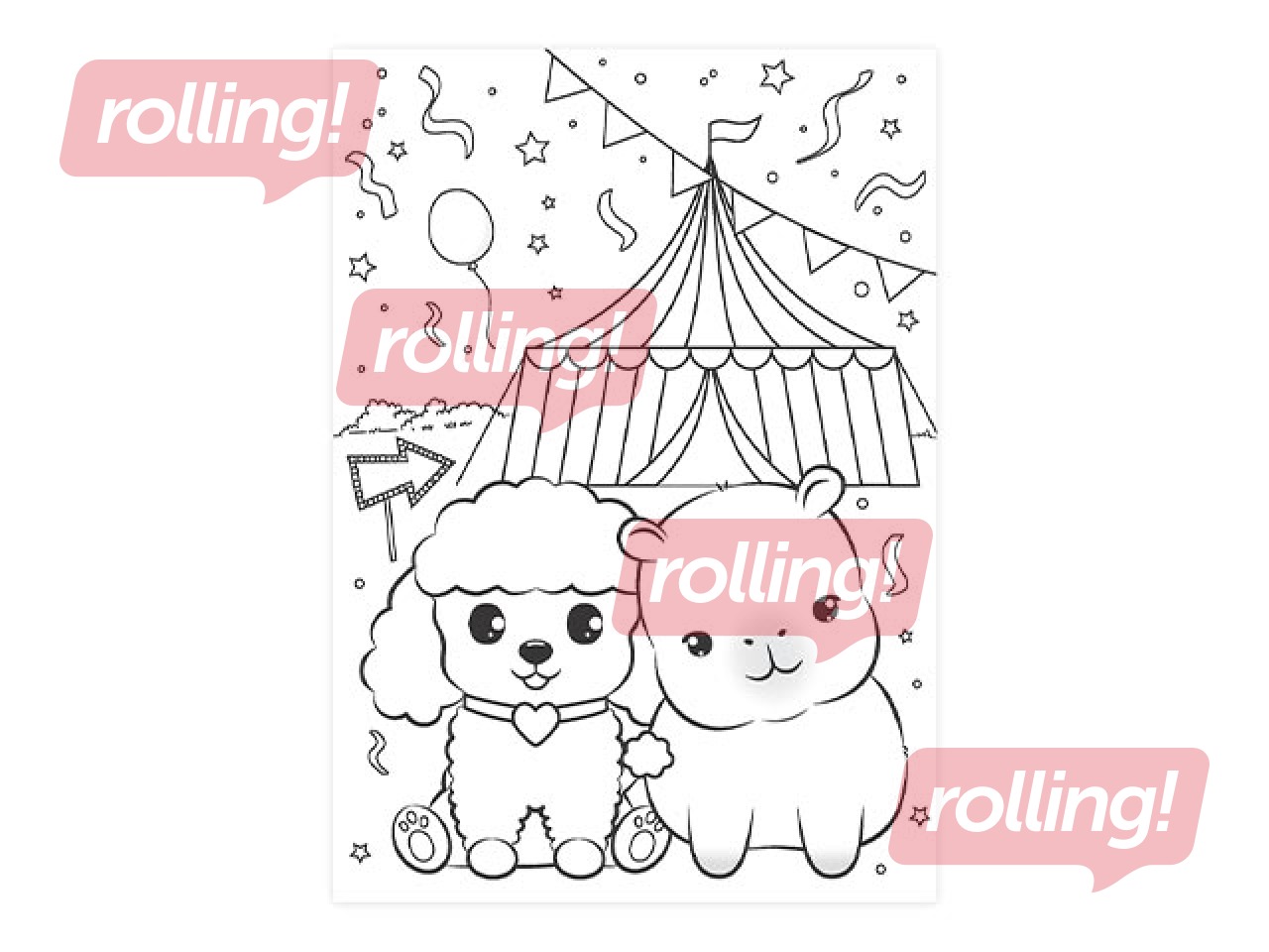 Värvimisraamat Happy Color, Kapi Fun 