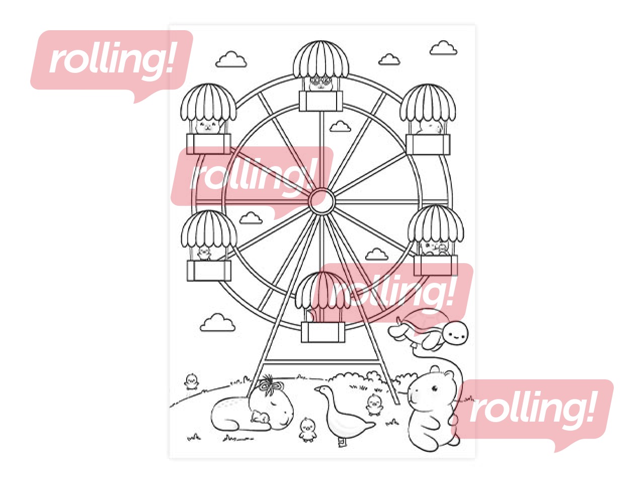 Värvimisraamat Happy Color, Kapi Fun 