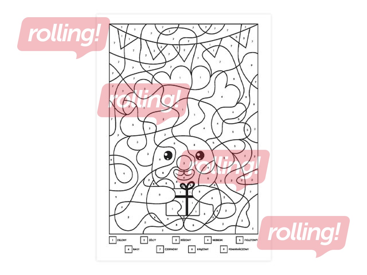 Värvimisraamat Happy Color, Kapi Fun 