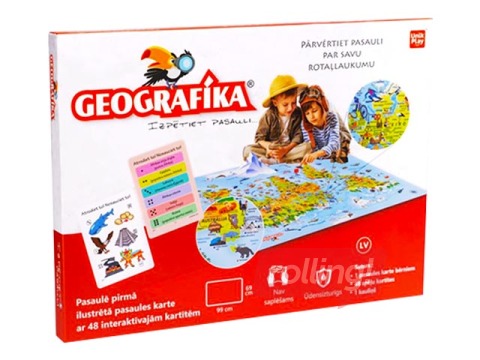 Spēle Geografika, izzini pasauli