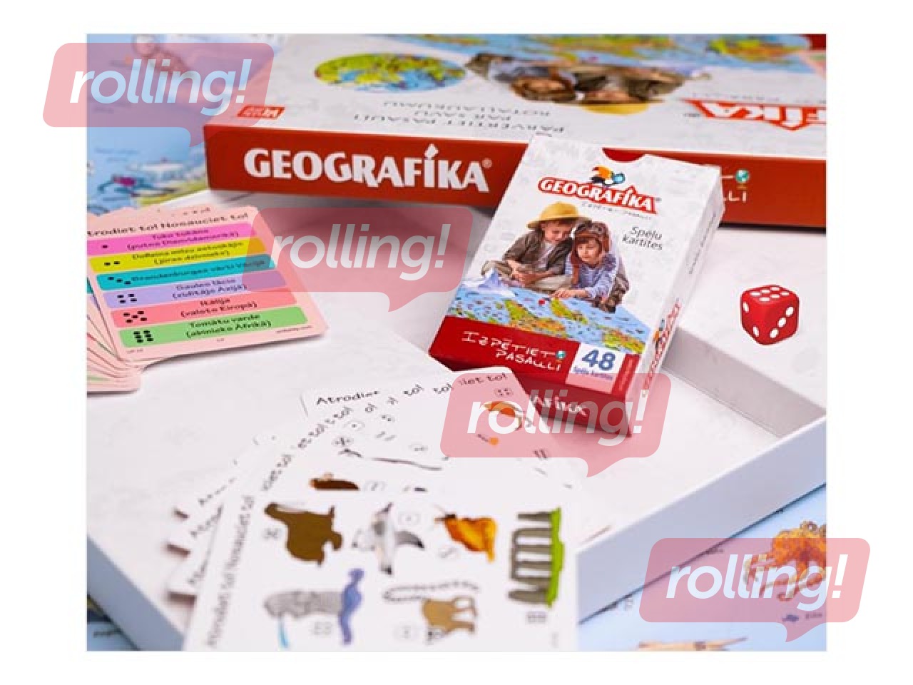 Spēle Geografika, izzini pasauli