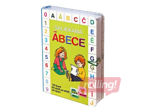 Folding alphabet Zvaigzne ABC, magnetic