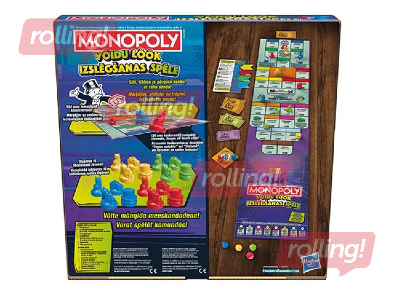 Board game Monopols Knockout