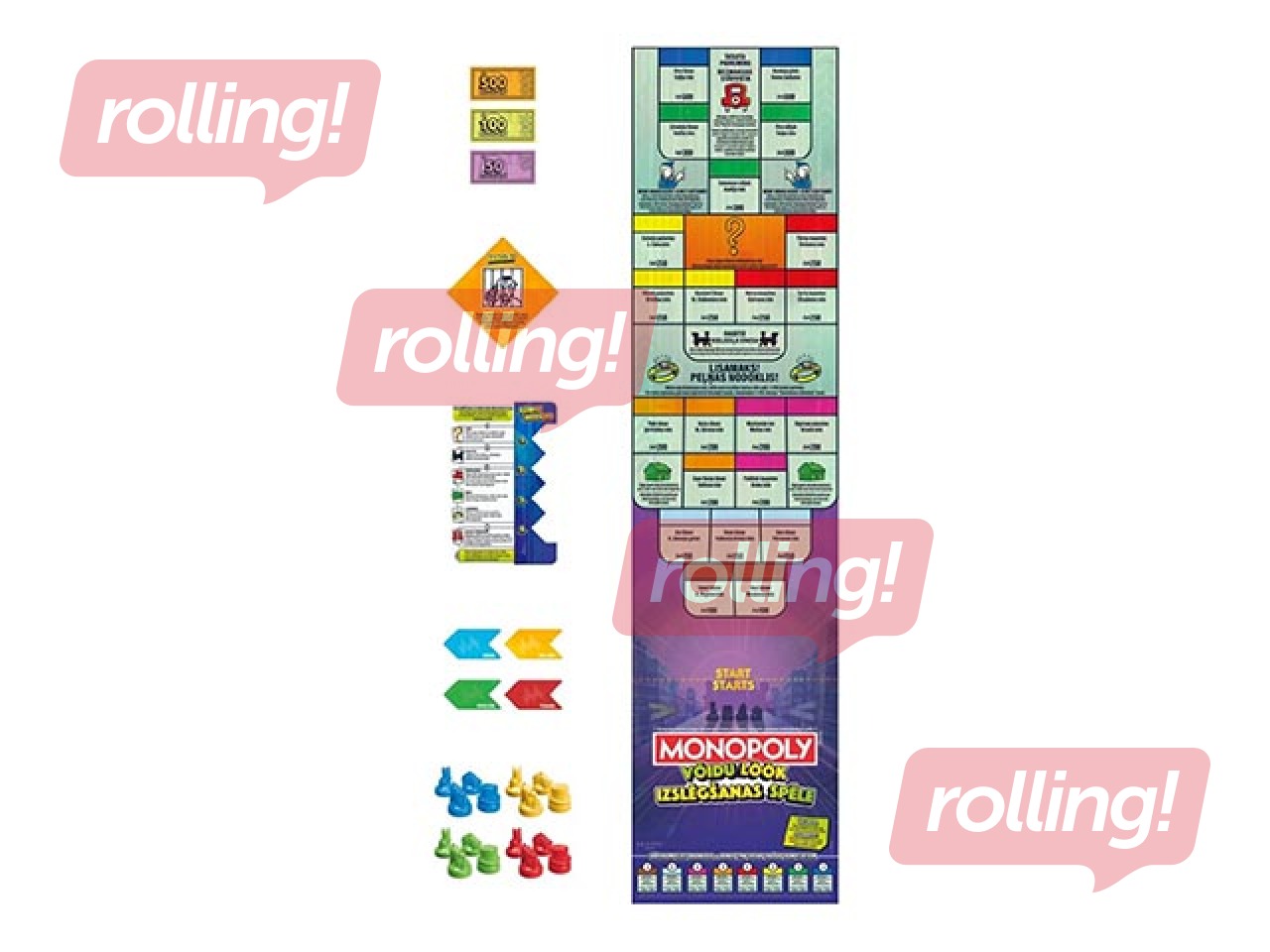 Lauamäng, Monopoly Knockout