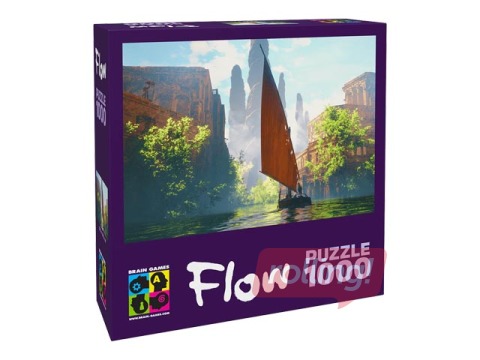 Пазл Flow, лодка, 1000 шт.