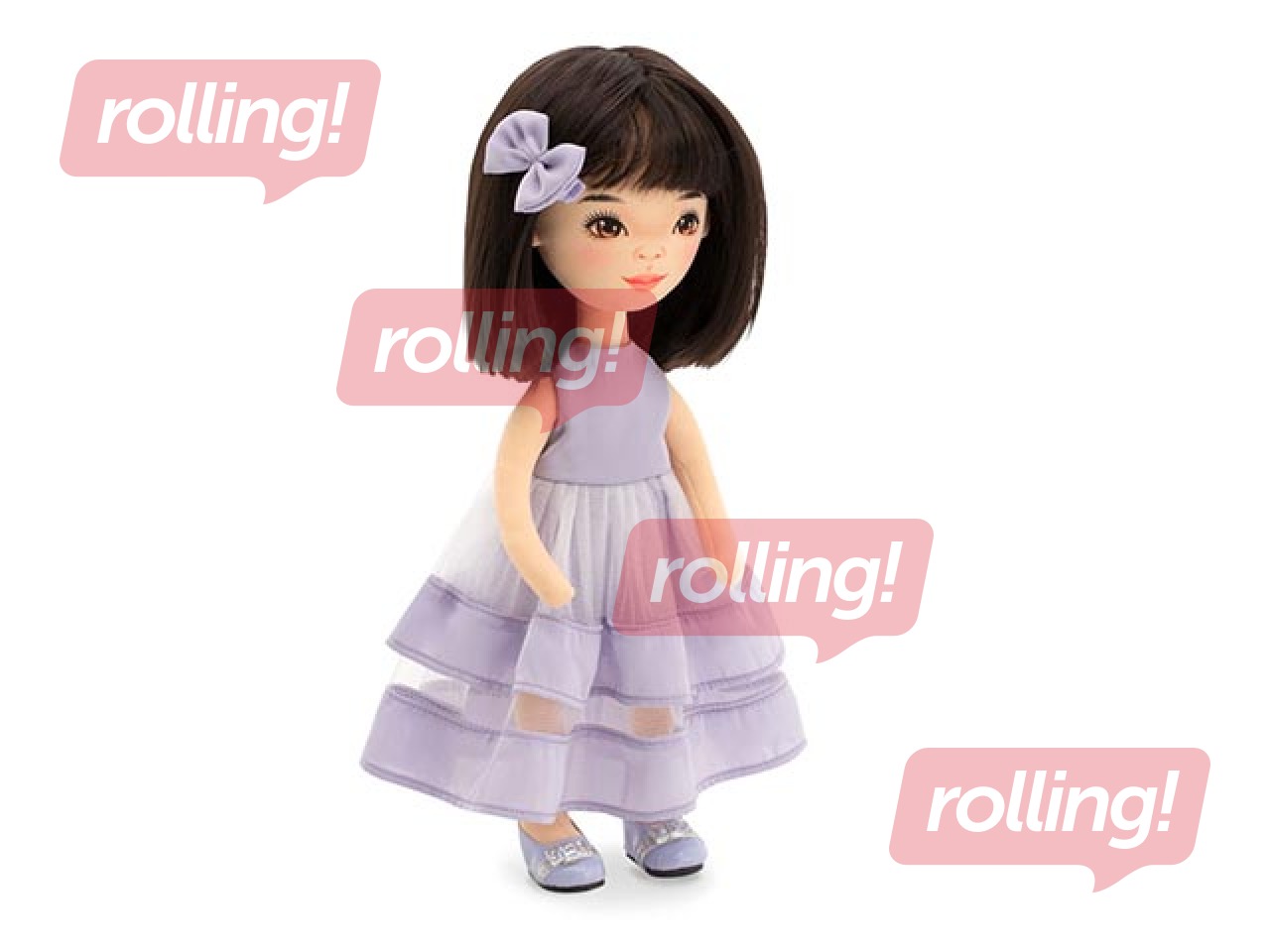 Sweet Sisters lelle Lilu, violetā kleitā, 32cm