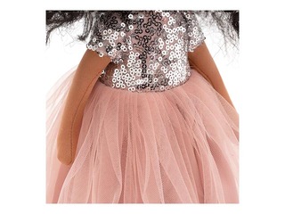 Sweet Sisters doll Tina in a pink dress with sequins, 32 cm