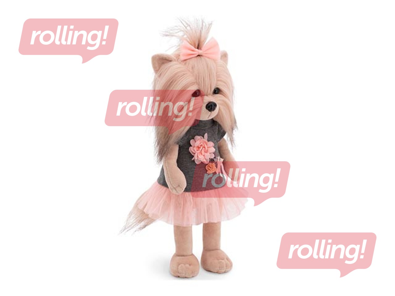 Dog Lucky Yoyo, Tea Rose, 25 cm