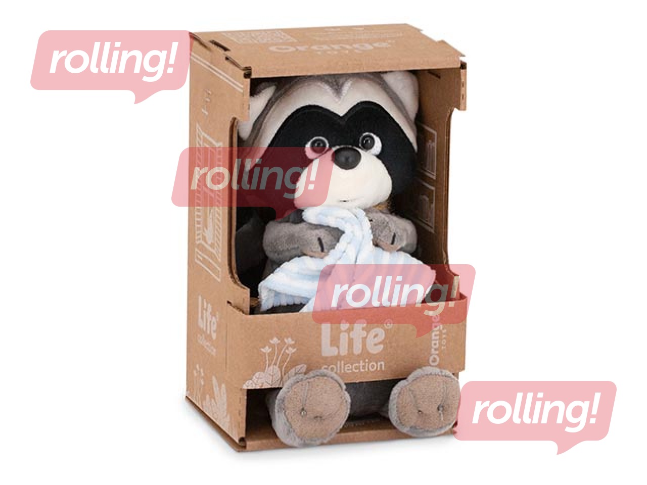 Pehme mänguasi Orange Toys,Pesukaru Danny, 18cm