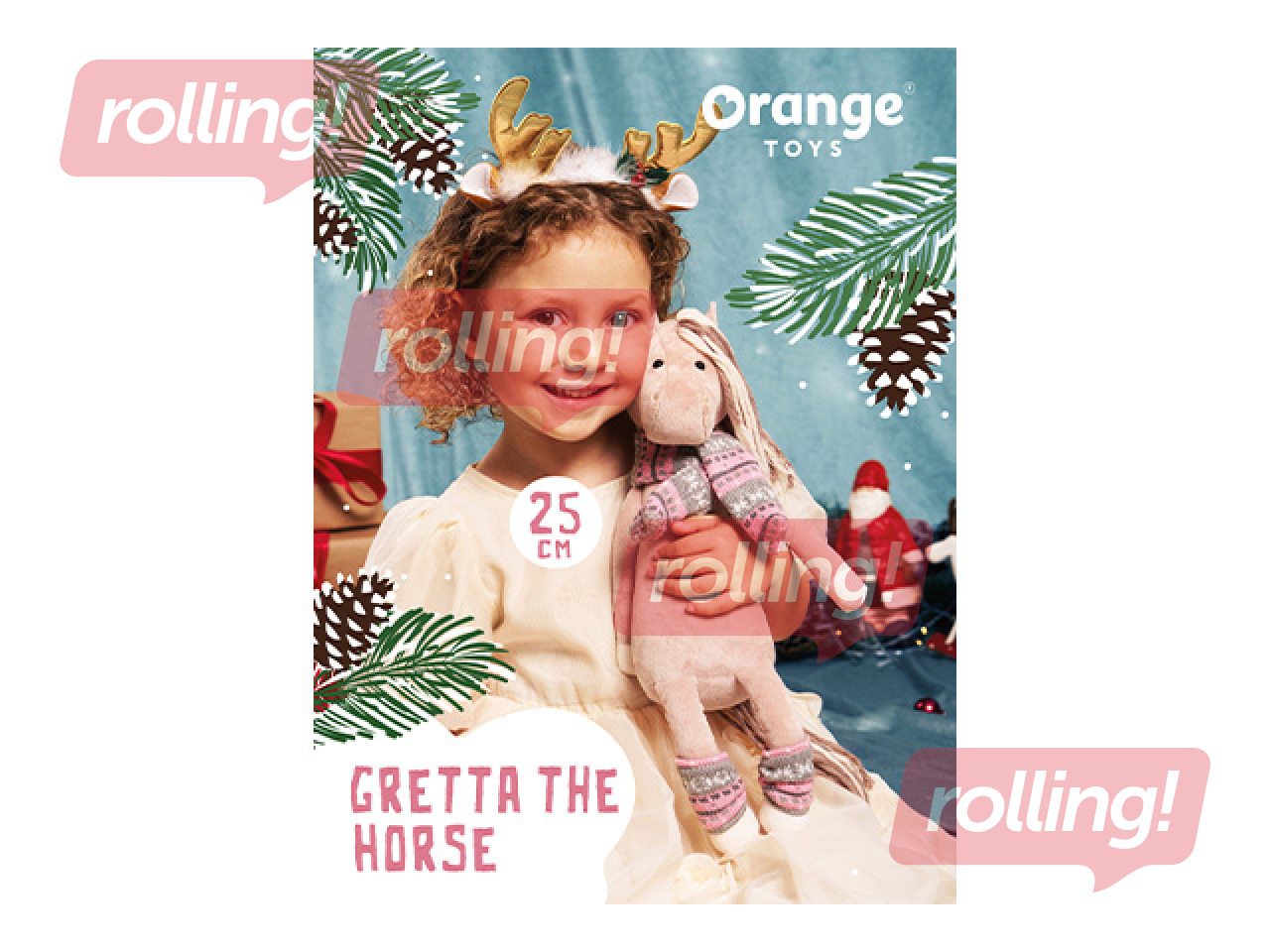Pehme mänguasi Orange Toys, hobune Gretta, 25 cm