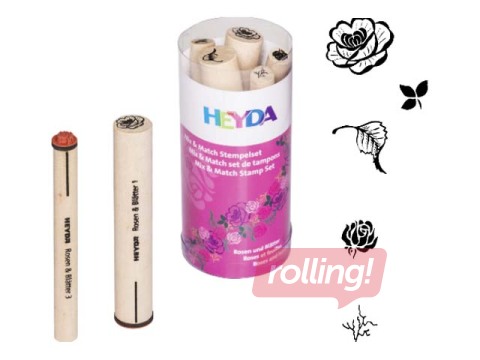 Набор декоративных штампов, Розы