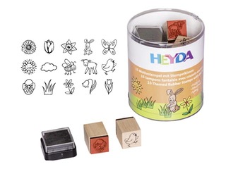 Набор декоративных штампов, Весна