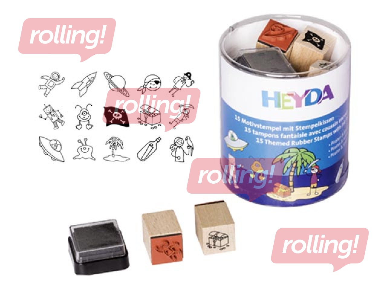 SALE Dekoratiivne templikomplekt, Cosmos