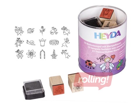 Набор декоративных марок, Принцессы и феи