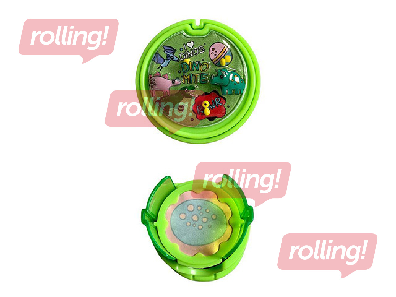 Dekoratiivne tempel - kleebiste komplekt, Dino