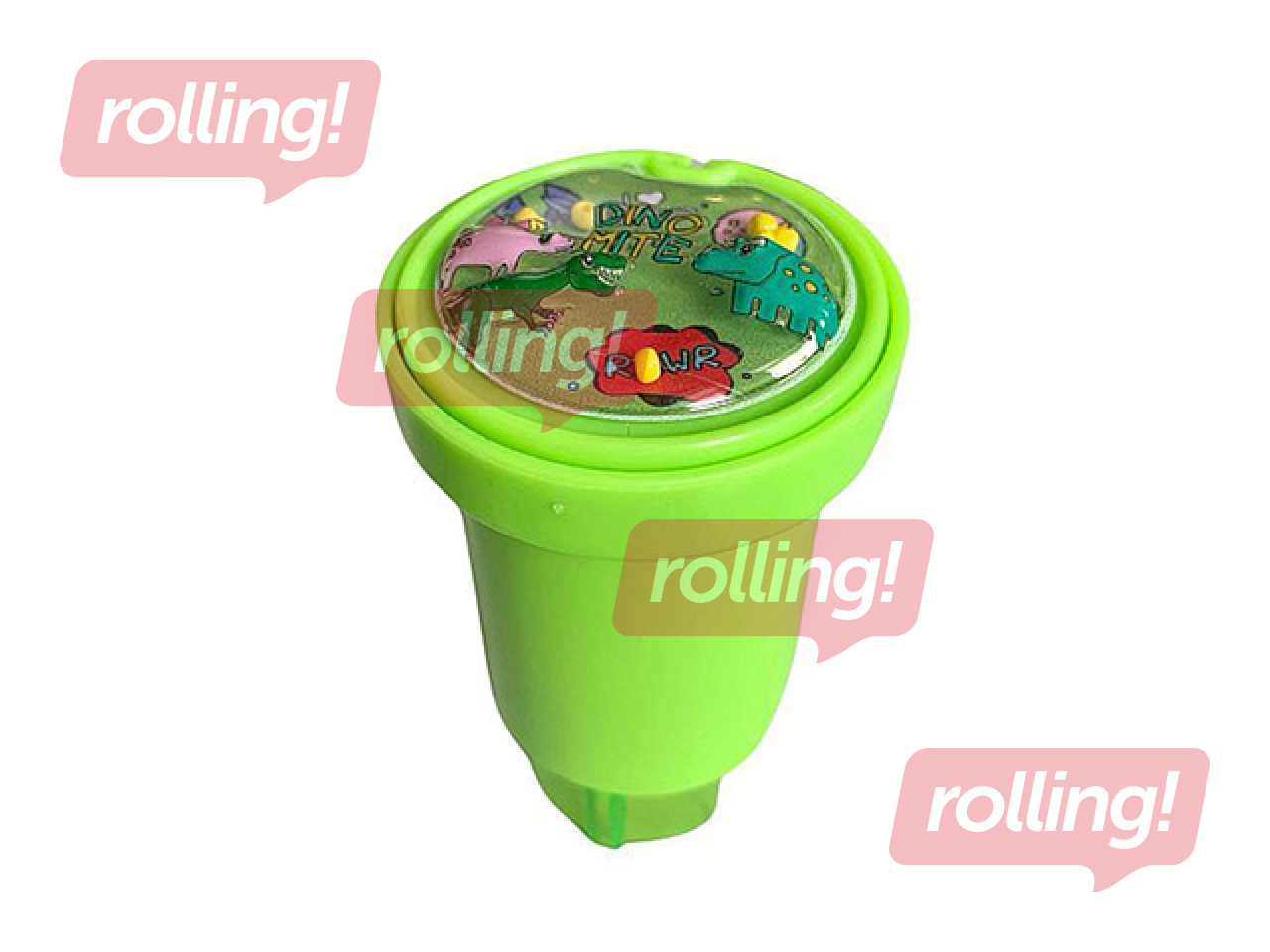 Dekoratīvā zīmoga - uzlīmju komplekts, Dino