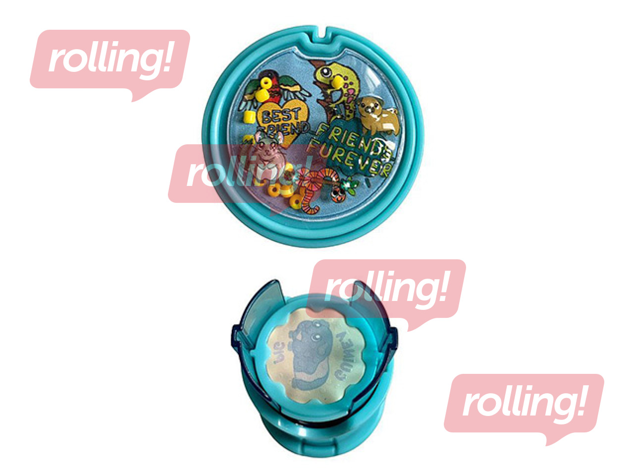 Dekoratiivne tempel - kleebiste komplekt, Friends