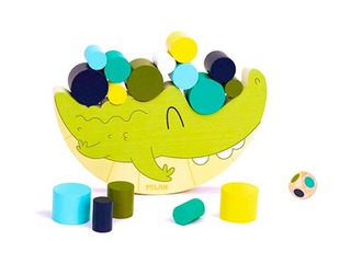 Attīstošā Milan koka rotaļlieta – Coco Balance