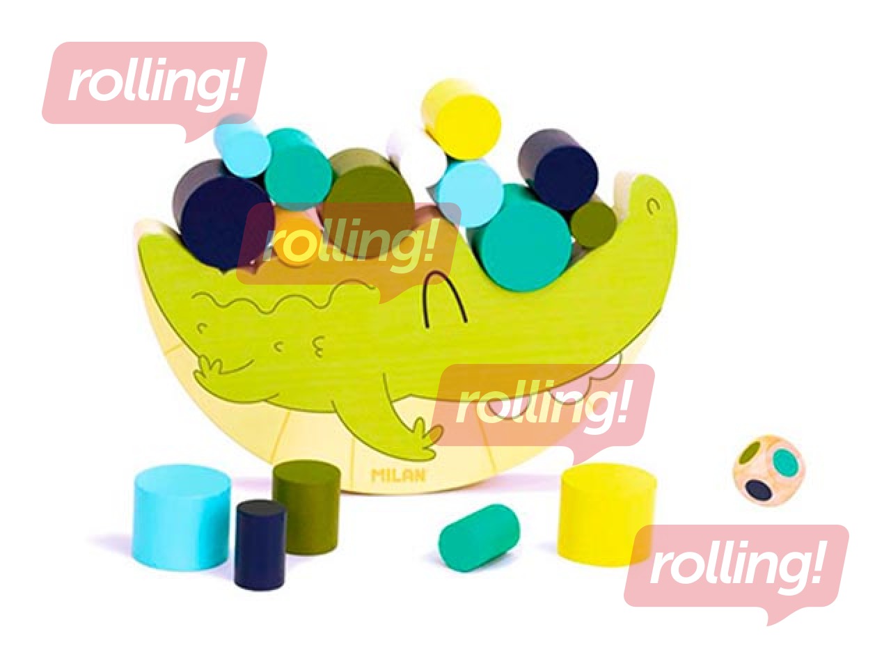 Milani puidust arendav mänguasi – Coco Balance